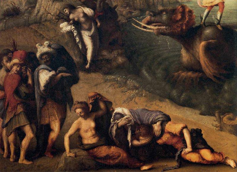 Piero di Cosimo Perseus Frees Andromeda Germany oil painting art